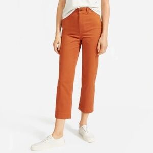 Everlane lightweight straight leg crop pants